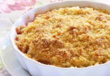 Metti il grembiule, si parte, limone e briciole, la sbriciolata cremosa che ti salva l'umore