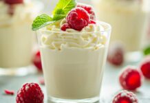 Basta mescolare e montare: con solo 3 ingredienti faccio una mousse così buona che il gelato è un ricordo Mousse al cioccolato bianco