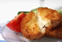 Mozzarella in carrozza a dieta