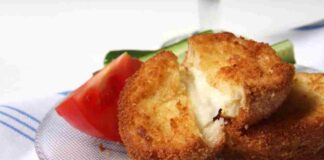Mozzarella in carrozza a dieta