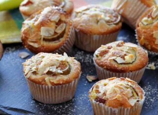 Muffin ai fichi con mandorle senza uova RicettaSprint