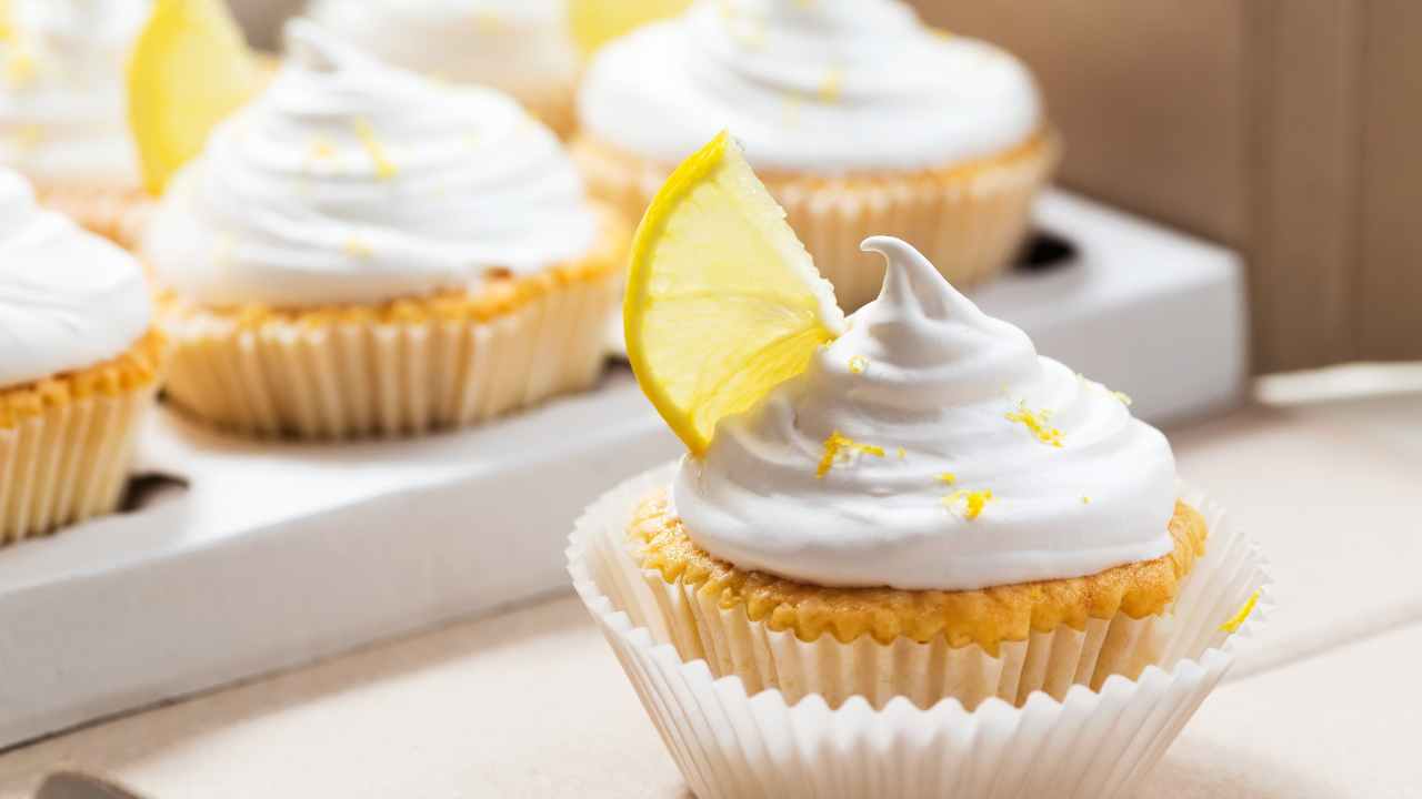 Muffin al limone con crema RicettaSprint