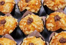 Muffin morbido alla Nutella