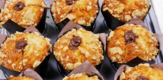 Muffin morbido alla Nutella