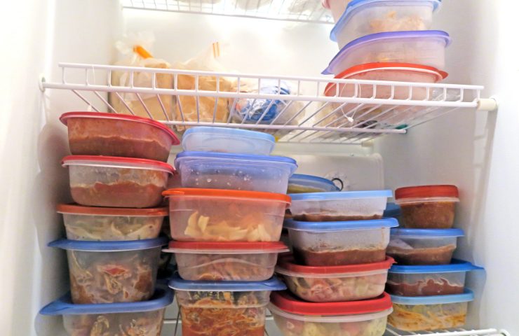 Alimenti in congelatore