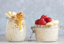 Non inizio la giornata se non mangio l’overnight porridge, fresco, delicato e mi sazio, mi mette una carica Overnight porridge RicettaSprint