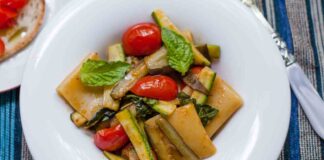 Paccheri con verdure RicettaSprint