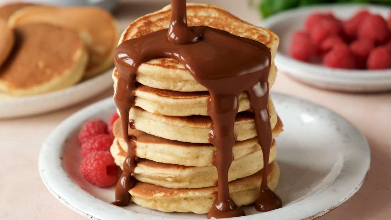 Pancake 2 ingredienti facili e veloci