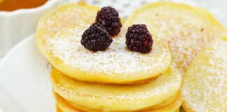 Pancake all'arancia