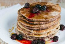 Mi sveglio prima solo per fare colazione con questi Pancake integrali, golosi si ma la mia dieta è apposto Pancake integrali