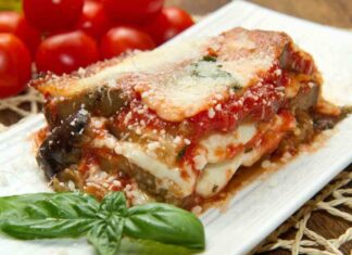 Parmigiana di melanzane non fritte