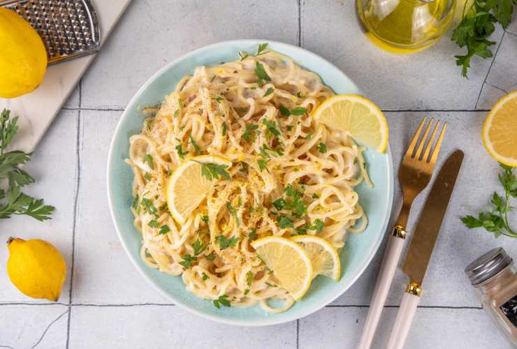 Pasta al limone di Stefano De Martino - RicettaSprint