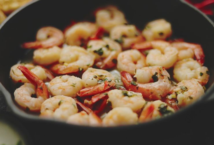 Pasta con i gamberetti - RicettaSprint