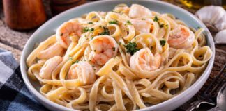 Pasta con i gamberetti - RicettaSprint