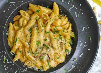 Pasta cremosa con peperoni RicettaSprint