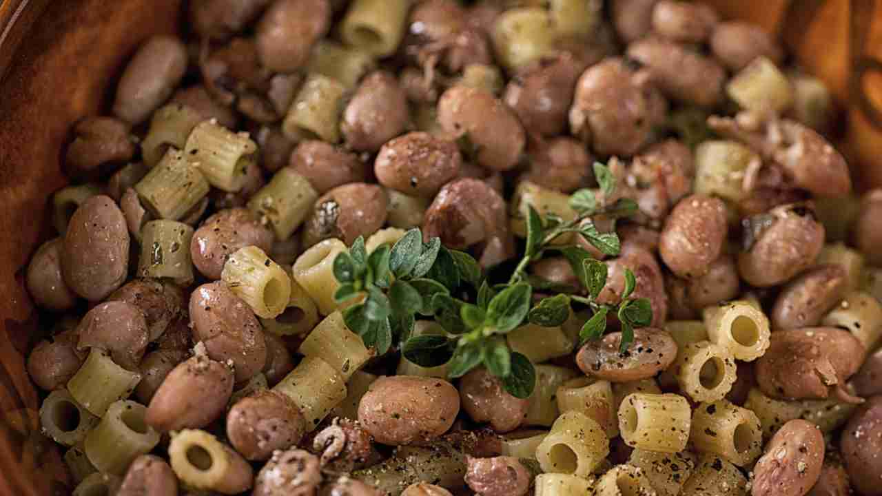 Pasta e fagioli in estate