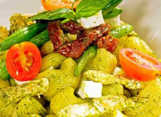 Pasta pesto fagiolini e pomodori RicettaSprint
