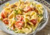 Pasta veloce al salmone