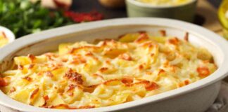 Patate teglia prosciutto provola RicettaSprint