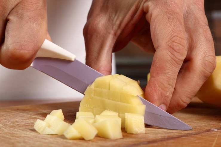 Patate teglia prosciutto provola RicettaSprint