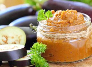 Pesto rosso di melanzane