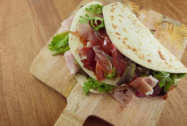 Piadina durante la dieta aiuta a far dimagrire - RicettaSprint