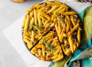 Pizza di pasta con verdure - Ricettasprint.it
