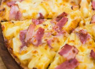 Pizza patate prosciutto padella RicettaSprint