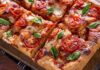 Pizza senza impasto e lievitazione