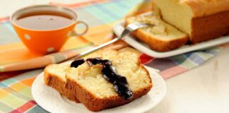 Plumacake al mascarpone e pesche RicettaSprint