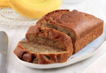 Plumcake banane e mascarpone