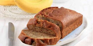 Plumcake banane e mascarpone