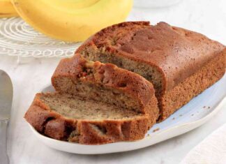 Plumcake banane e mascarpone