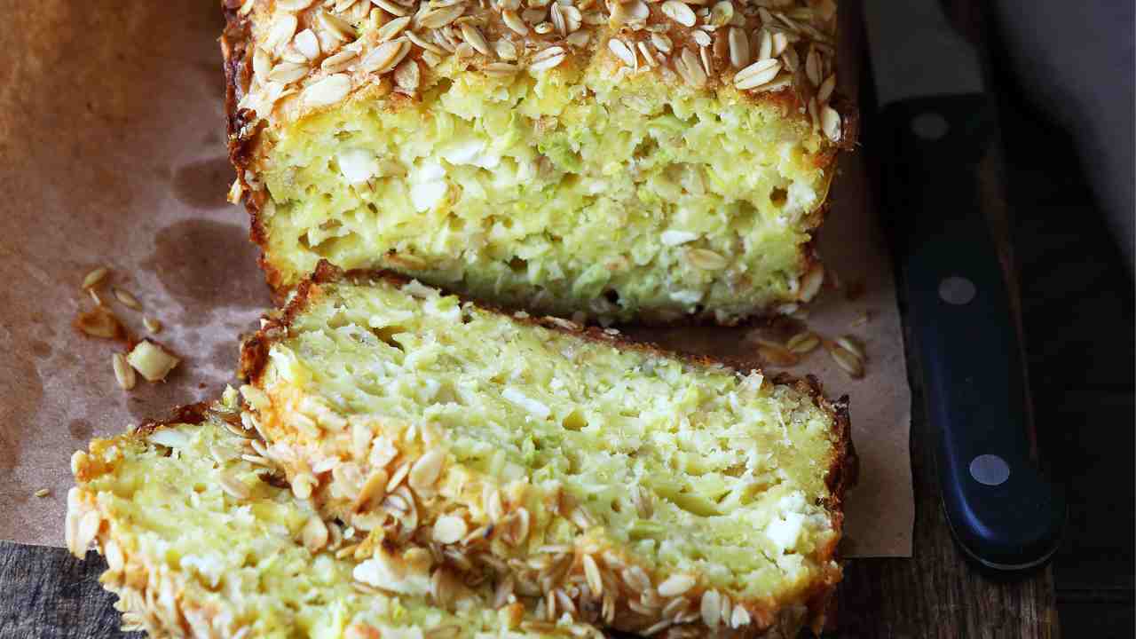 Plumcake vegetariano con zucchine e senza uova RicettaSprint