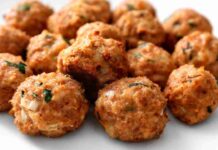 Polpette di ceci al forno