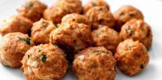 Polpette di ceci al forno