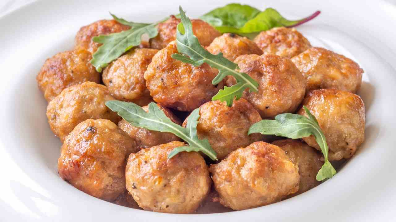 Polpette di pollo al limone leggere