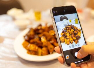 Una foto social di cibo