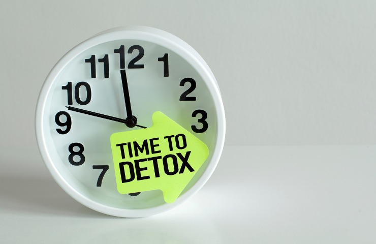Un orologio che indica che è tempo di dieta