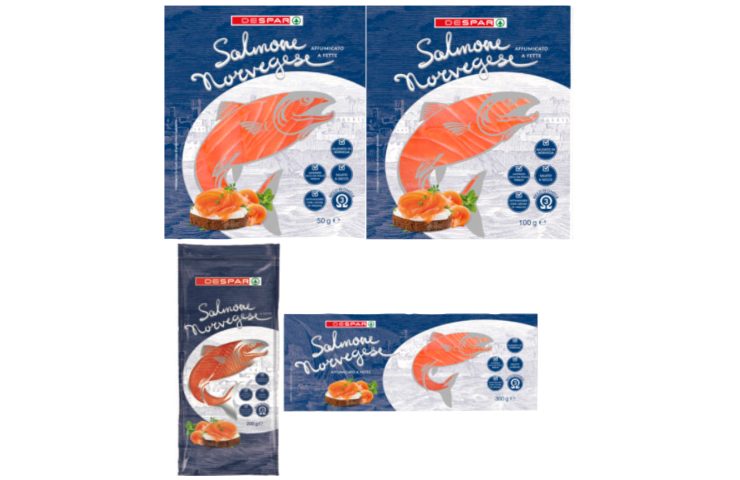 Il salmone affumicato Despar sottoposto a richiamo alimentare