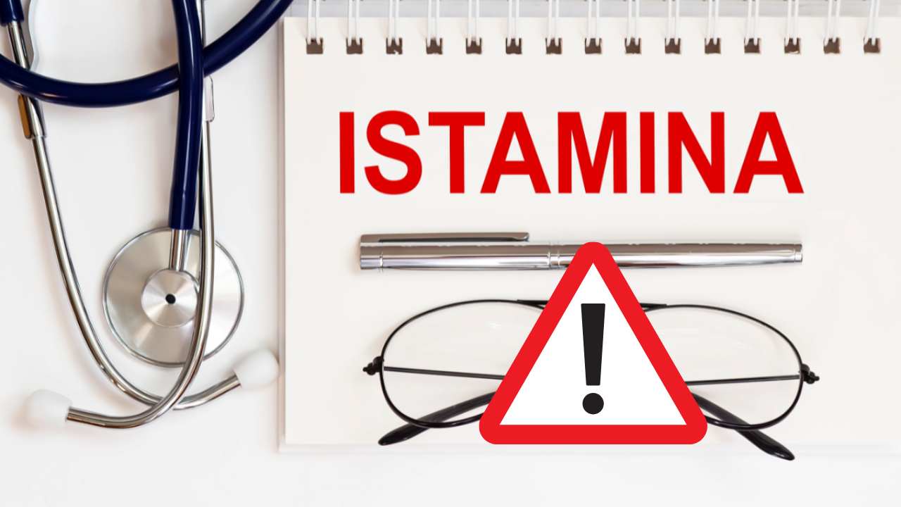 Una allerta per via della istamina