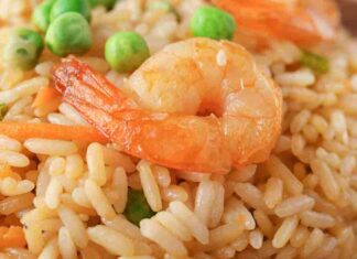 Risotto con i gamberi pronto in 10 minuti