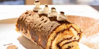 Rotolo al tiramisù con cioccolato RicettaSprint