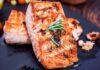 Salmone marinato alla griglia
