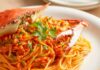 Spaghetti al granchio blu