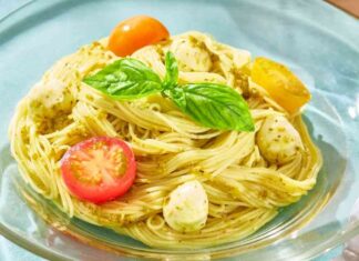 Spaghetti alla caprese
