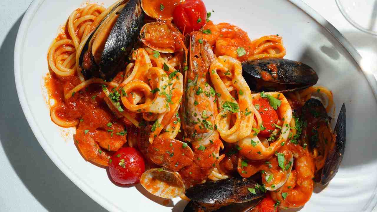 Spaghetti allo Scoglio ricettasprint