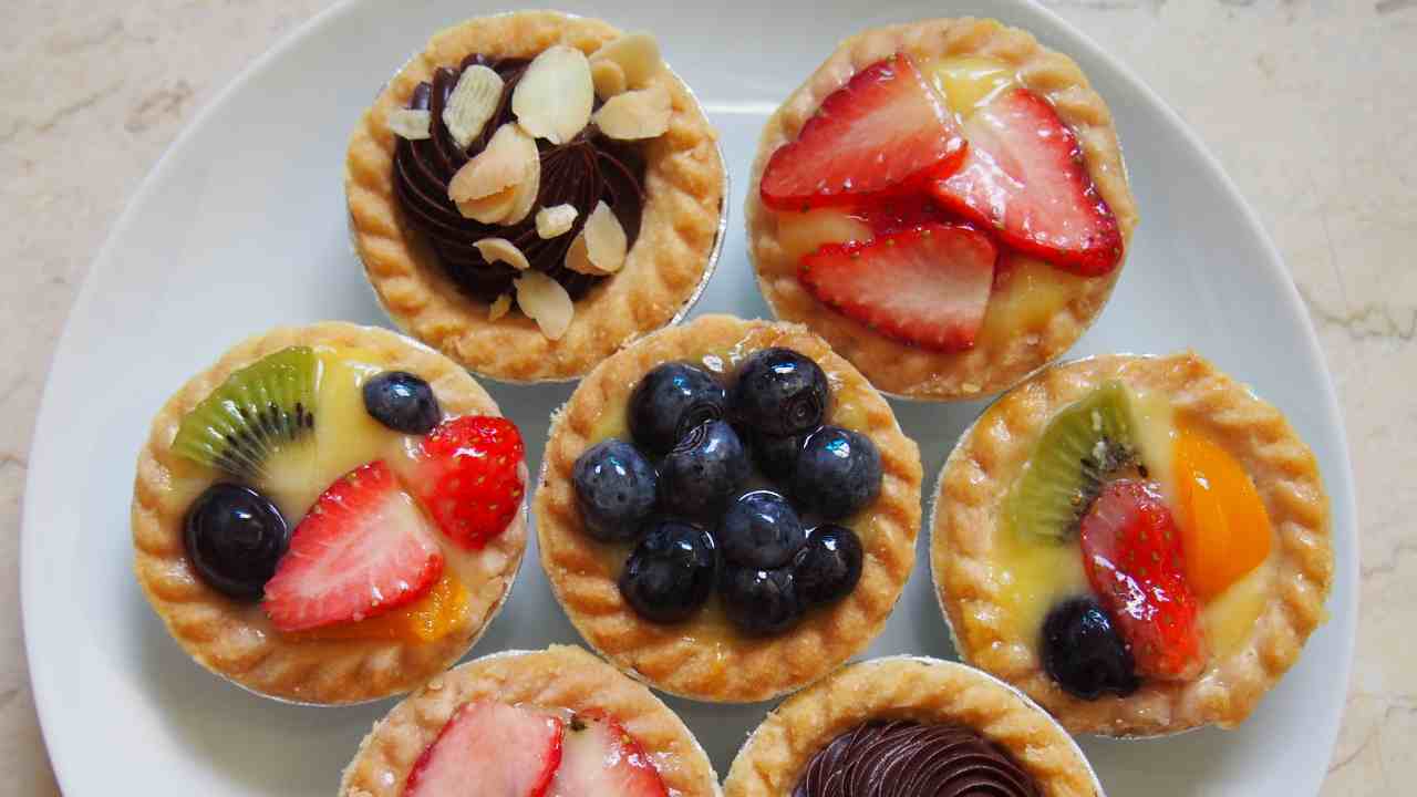 Tartellette alla frutta