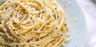 Te la sogni una cacio e pepe come questa, neanche all'osteria te la sanno fare cremosa di alto livello come la mia. Oggi è la tua occasione