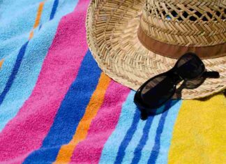 Teli mare macchiati sale creme solari RicettaSprint